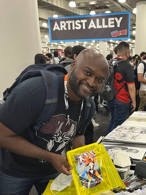 Yaw at Comicon