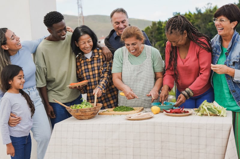 Evidence Based Approach image of multi-generational people